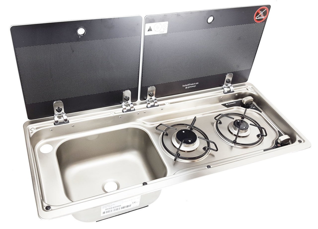 Dometic 2-Burner Stove/Sink Combo for RV & Camper - Reparadise