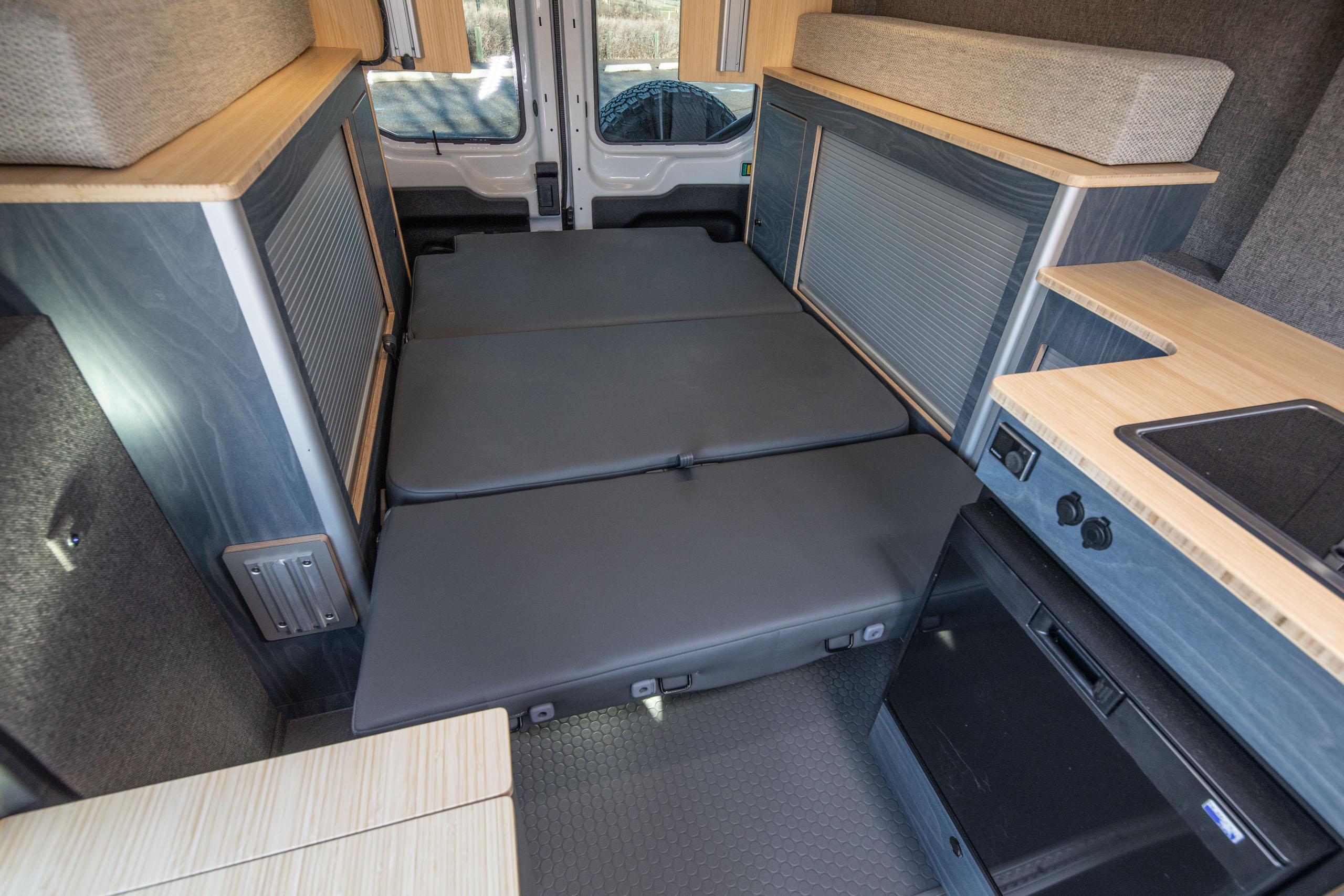 Broad Arrow 3 Seat Folding Bed 1300 - Wilderness Vans