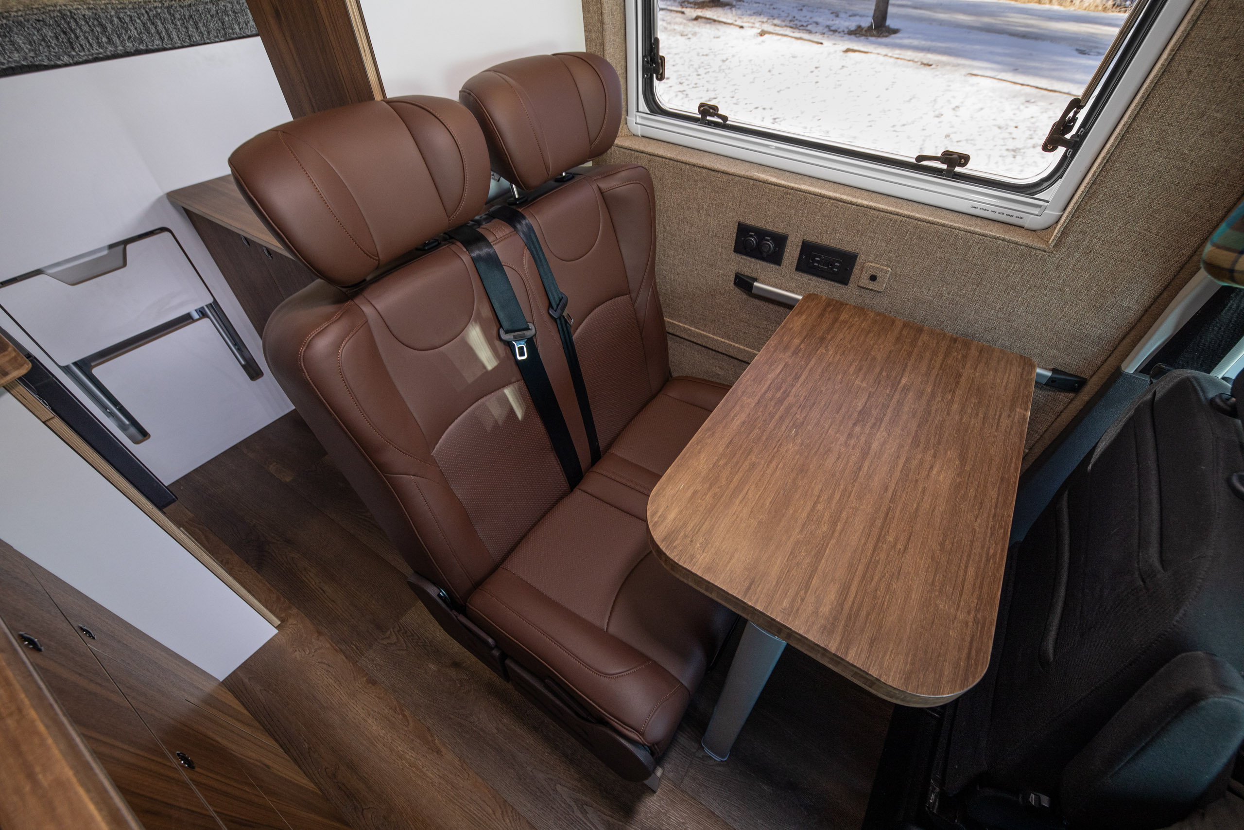 Broad Arrow 2 Seat Folding Bed 1200 - Wilderness Vans