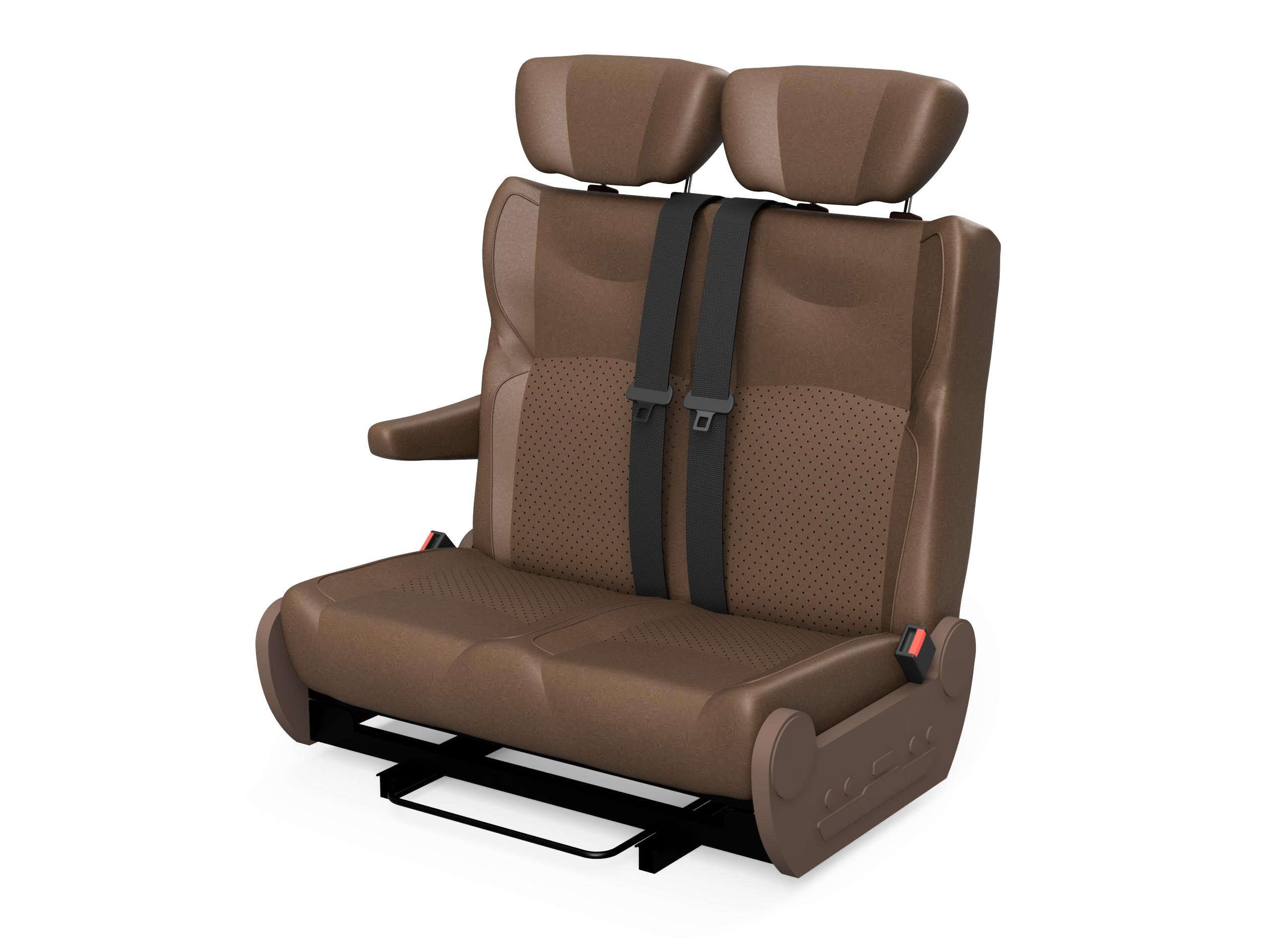 Broad Arrow 2 Seat Folding Bed 1200 - Wilderness Vans